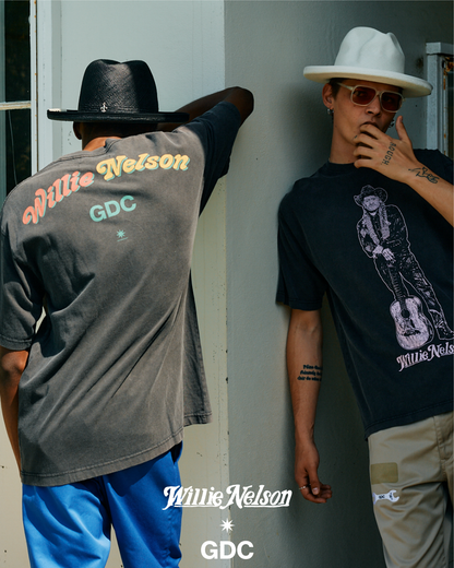 【Willie Nelson×GDC】guitar Tee(発送予定：2026年7月下旬~)