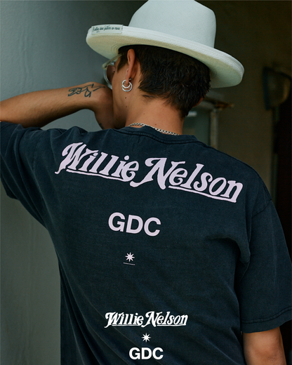 【Willie Nelson×GDC】guitar Tee(発送予定：2026年7月下旬~)