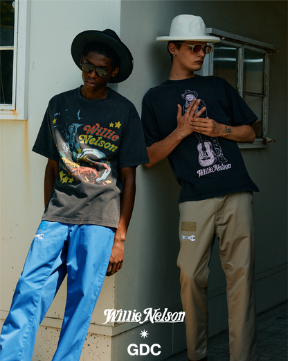 【Willie Nelson×GDC】guitar Tee(発送予定：2026年7月下旬~)