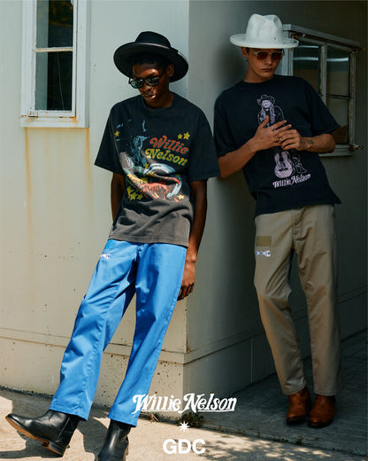 【Willie Nelson×GDC】guitar Tee(発送予定：2026年7月下旬~)