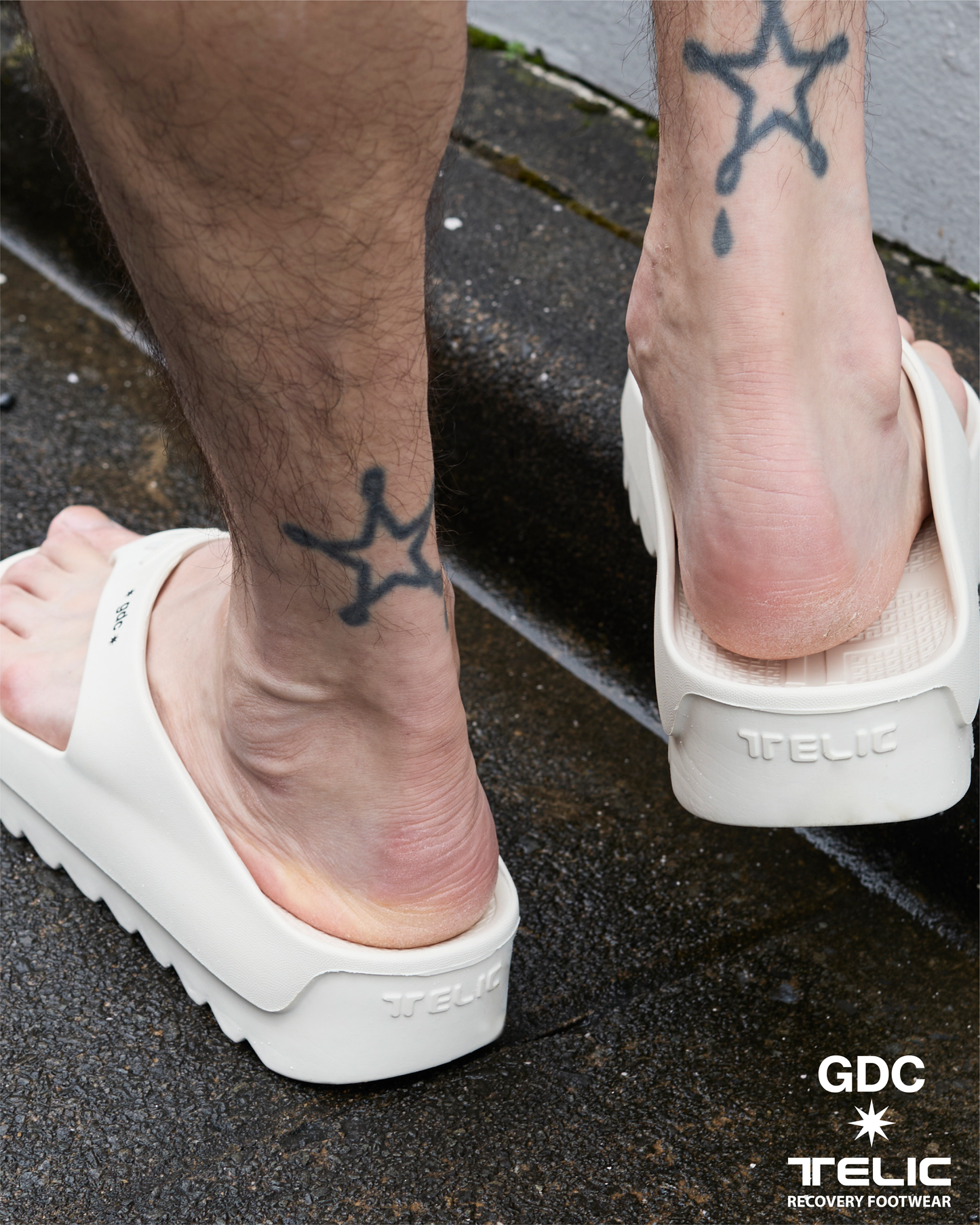 【TELIC×GDC】W-FLIP SHARK SANDALS