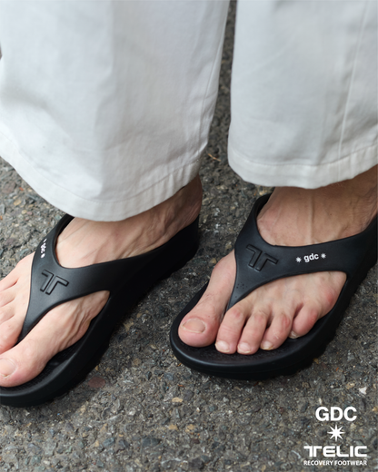 【TELIC×GDC】W-FLIP SHARK SANDALS