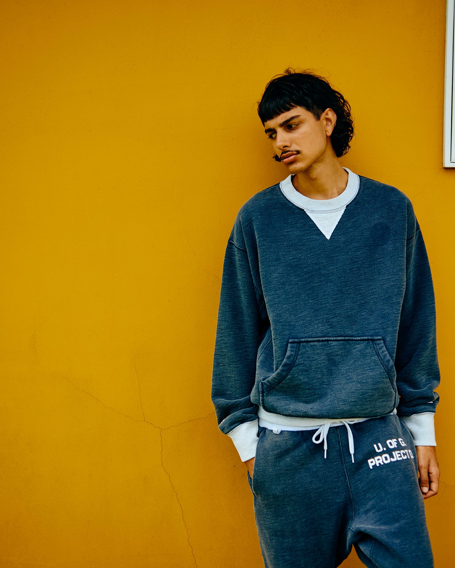 【RUSSELL×PROJECT D.】sunfaded crew sweatshirt(発送予定：2027年1月上旬~)