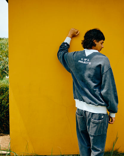 【RUSSELL×PROJECT D.】sunfaded crew sweatshirt(発送予定：2027年1月上旬~)