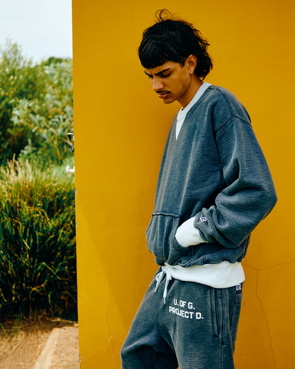【RUSSELL×PROJECT D.】sunfaded crew sweatshirt(発送予定：2027年1月上旬~)