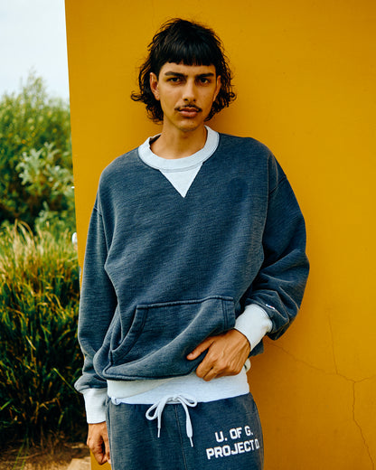 【RUSSELL×PROJECT D.】sunfaded crew sweatshirt(発送予定：2027年1月上旬~)