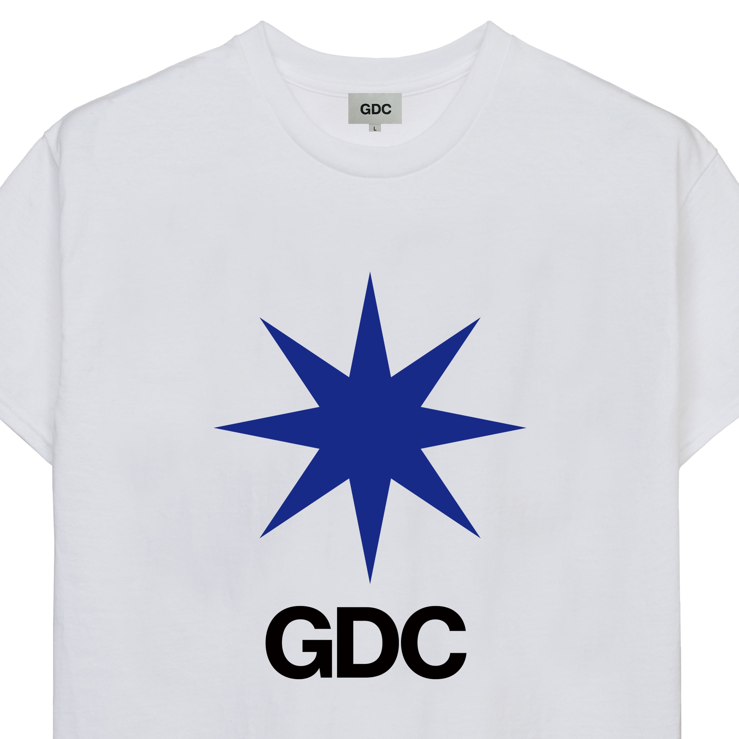GDC STAR Tee ブルー L GDC STAR Tee