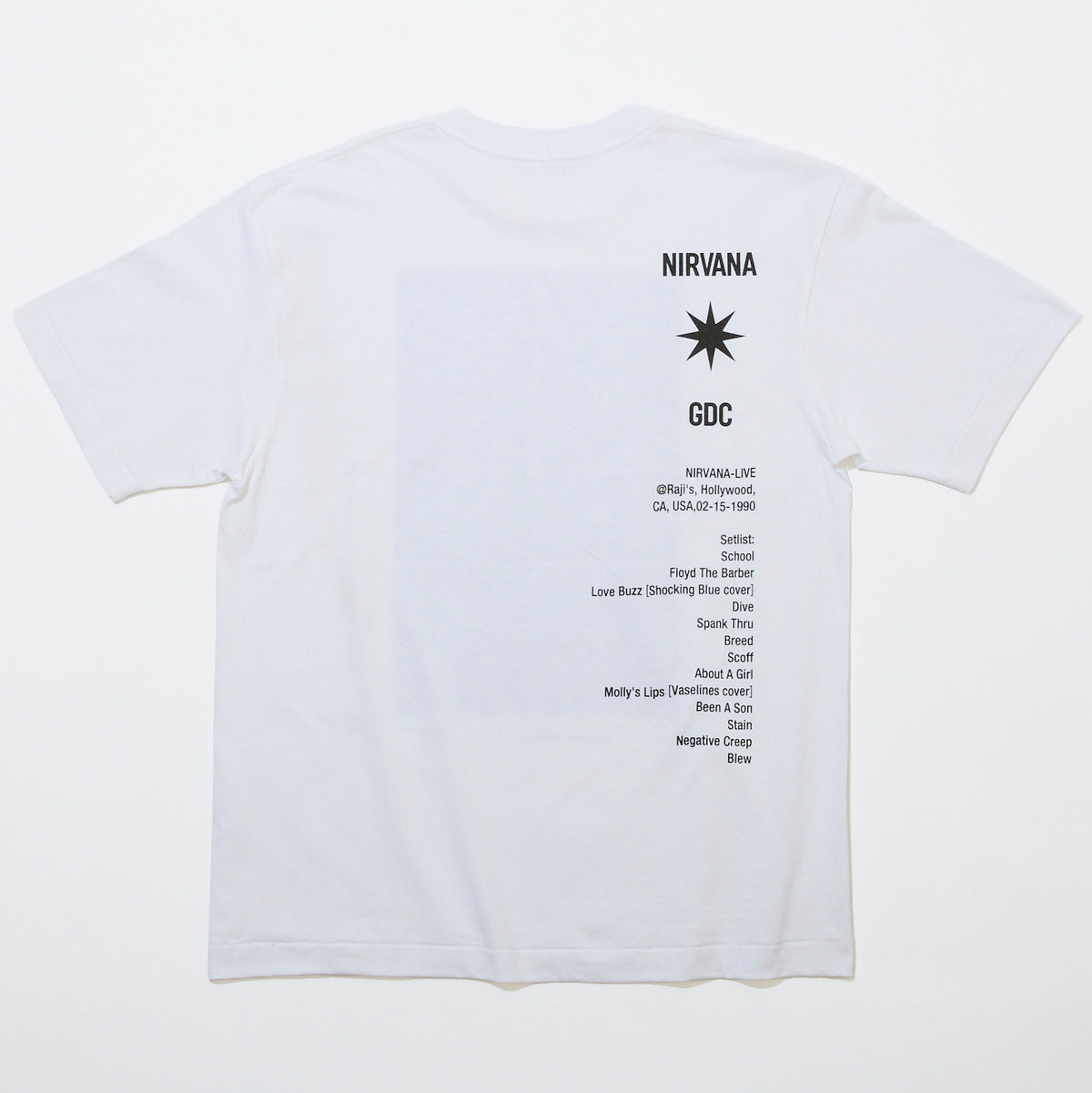 【Charles Peterson×GDC】Raji's Finger Point Tee(発送予定：2026年12月上旬~)