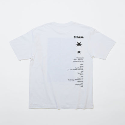 【Charles Peterson×GDC】Raji's Drum Sequence Tee(発送予定：2026年12月上旬~)