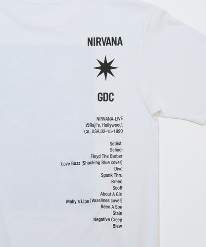 【Charles Peterson×GDC】Raji's Drum Sequence Tee(発送予定：2026年12月上旬~)
