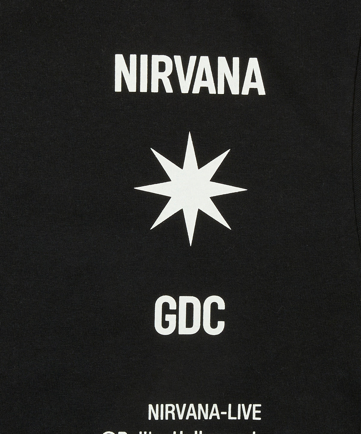 【Charles Peterson×GDC】Raji's Drum Sequence Tee(発送予定：2026年12月上旬~)