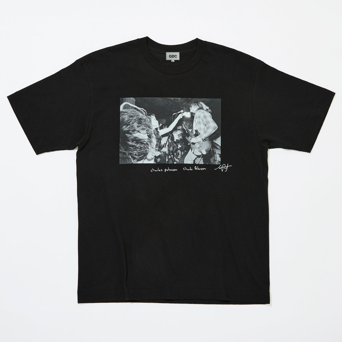 【Charles Peterson×GDC】Raji's Finger Point Tee(発送予定：2026年12月上旬~)