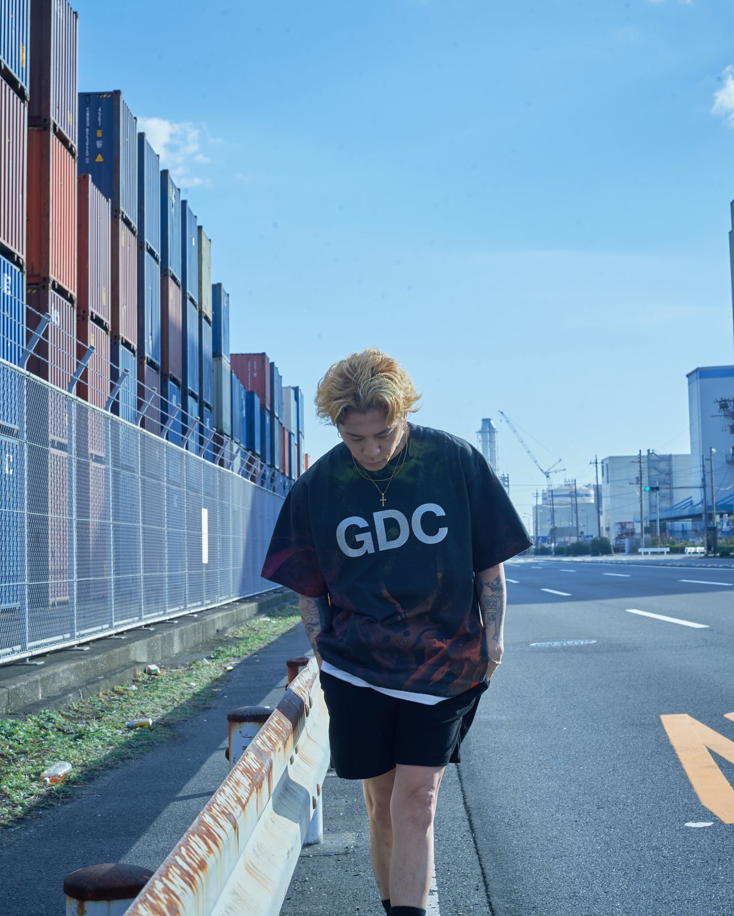 【KJ×GDC collab】pile short pants
