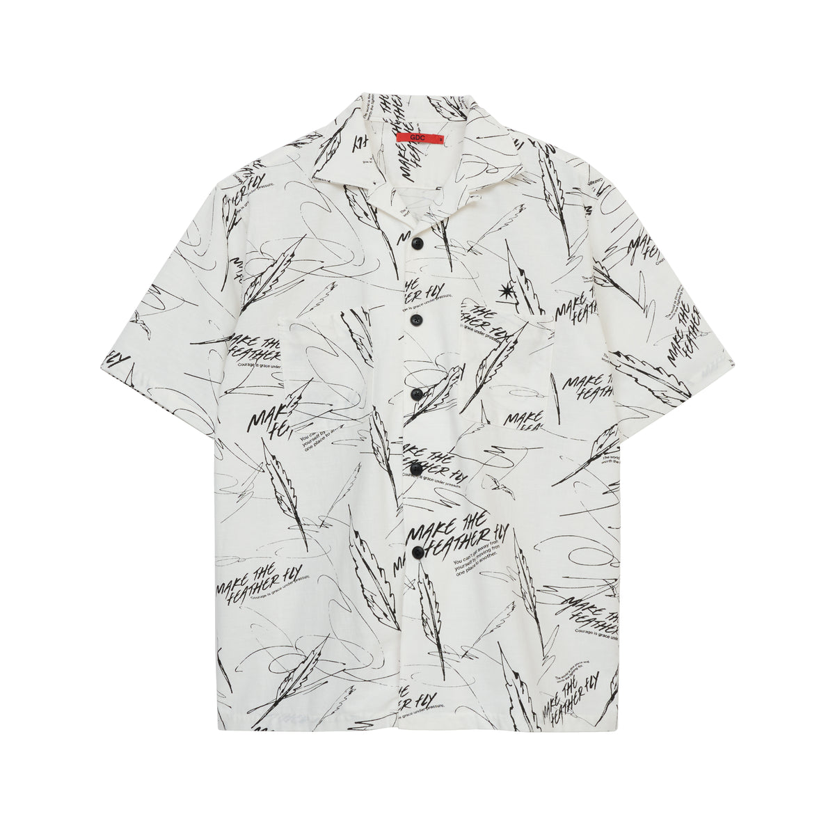 XL GDC KJ ALL-OVER PATTERN T SILVER Tシャツ