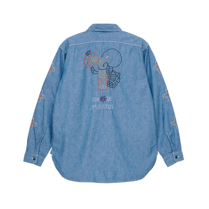 Hand Stitch Chambray Shirts