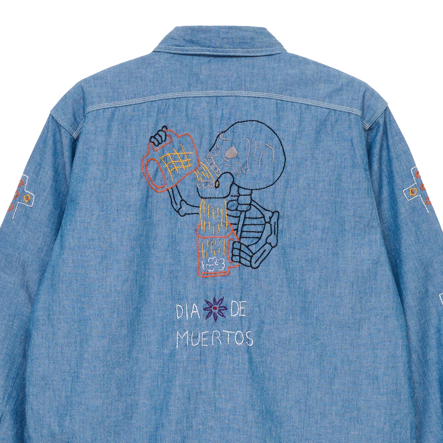 Hand Stitch Chambray Shirts