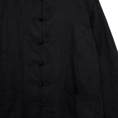 【S’YTE × GDC】VINTAGE LINEN CHINO CLOTH OCTAGON STAR EMBROIDERY CHINA JACKET"