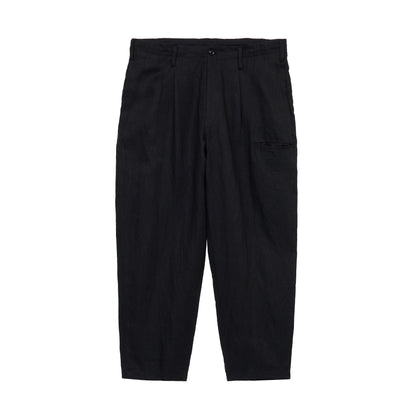 【S’YTE × GDC】VINTAGE LINEN CHINO CLOTH OCTAGON STAR EMBROIDERY WAIST-STRING PANTS