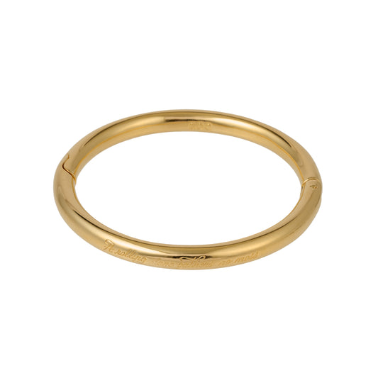 rolling stone bangle(gold)