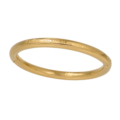 rolling stone bangle(gold)