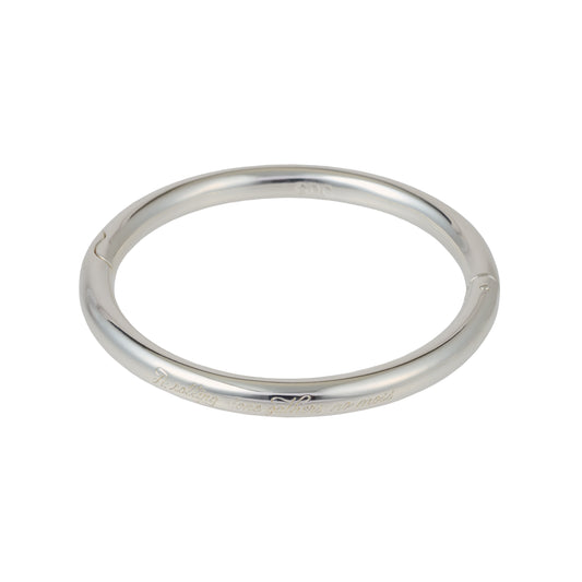 rolling stone bangle(silver)