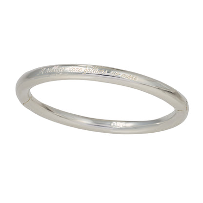 rolling stone bangle(silver)
