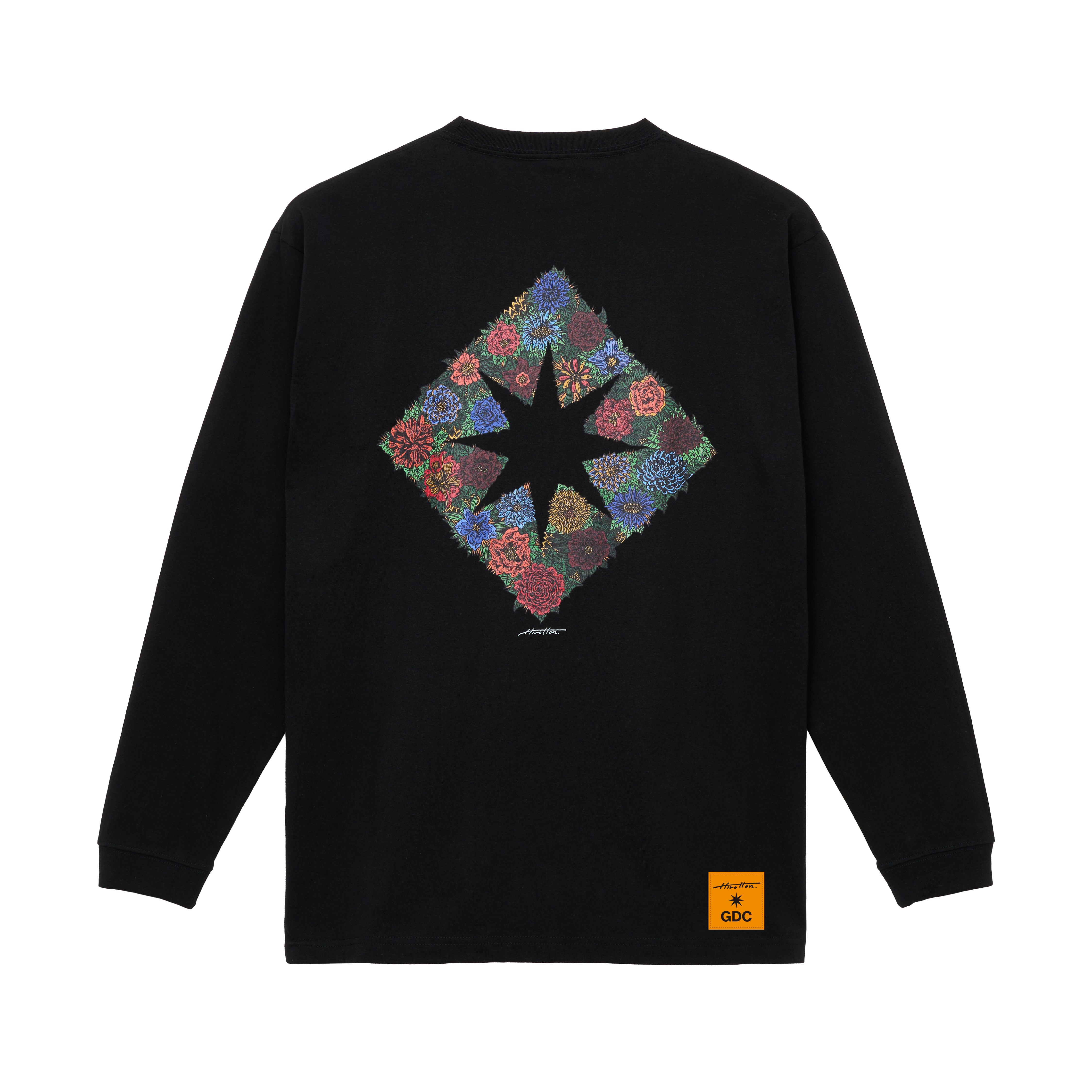 HIROTTON×GDC collabo】botanical T-shirt L/S