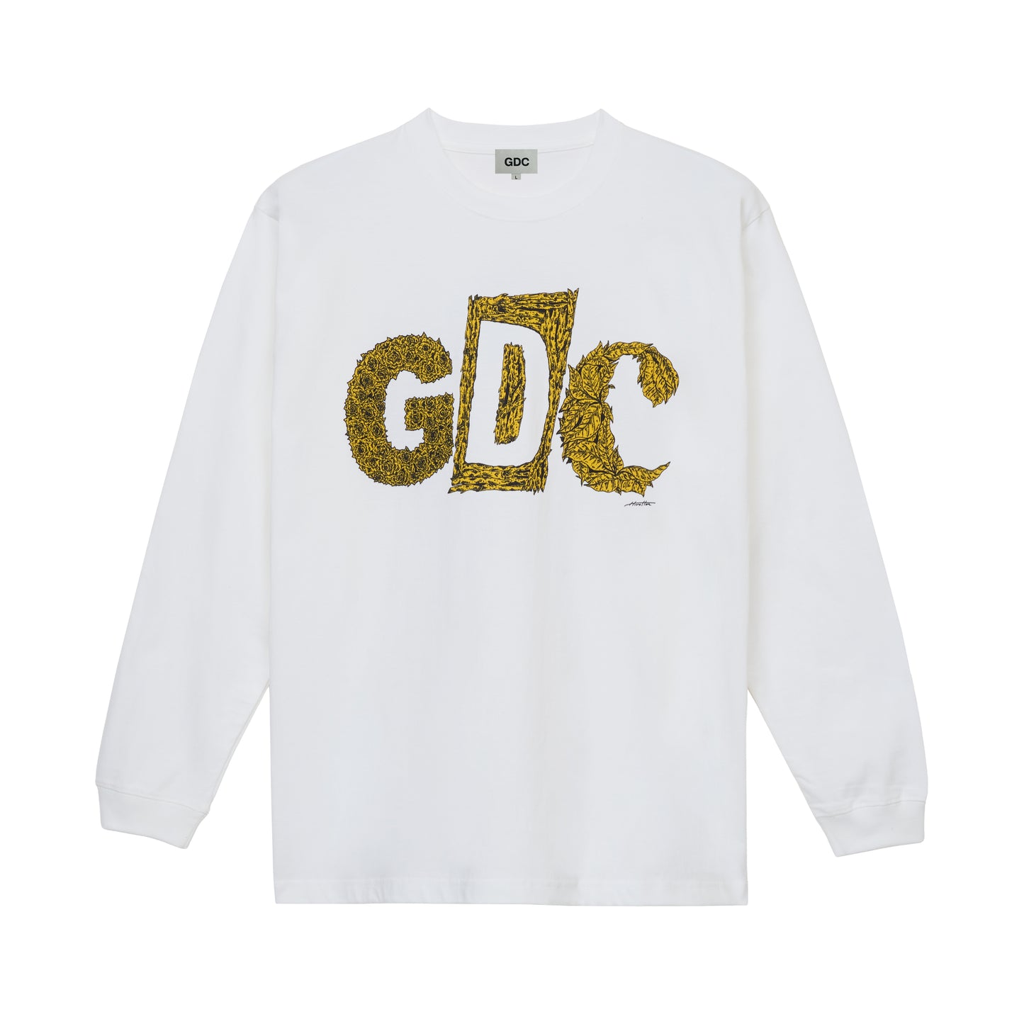 【HIROTTON×GDC collabo】botanical T-shirt L/S