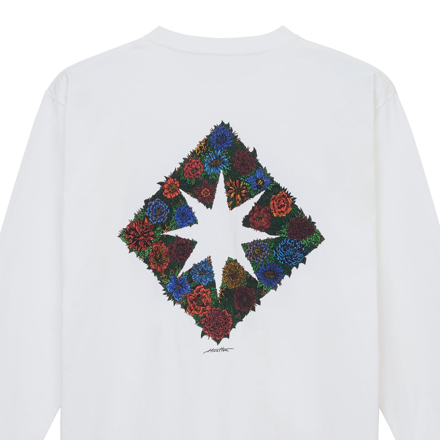 【HIROTTON×GDC collabo】botanical T-shirt L/S