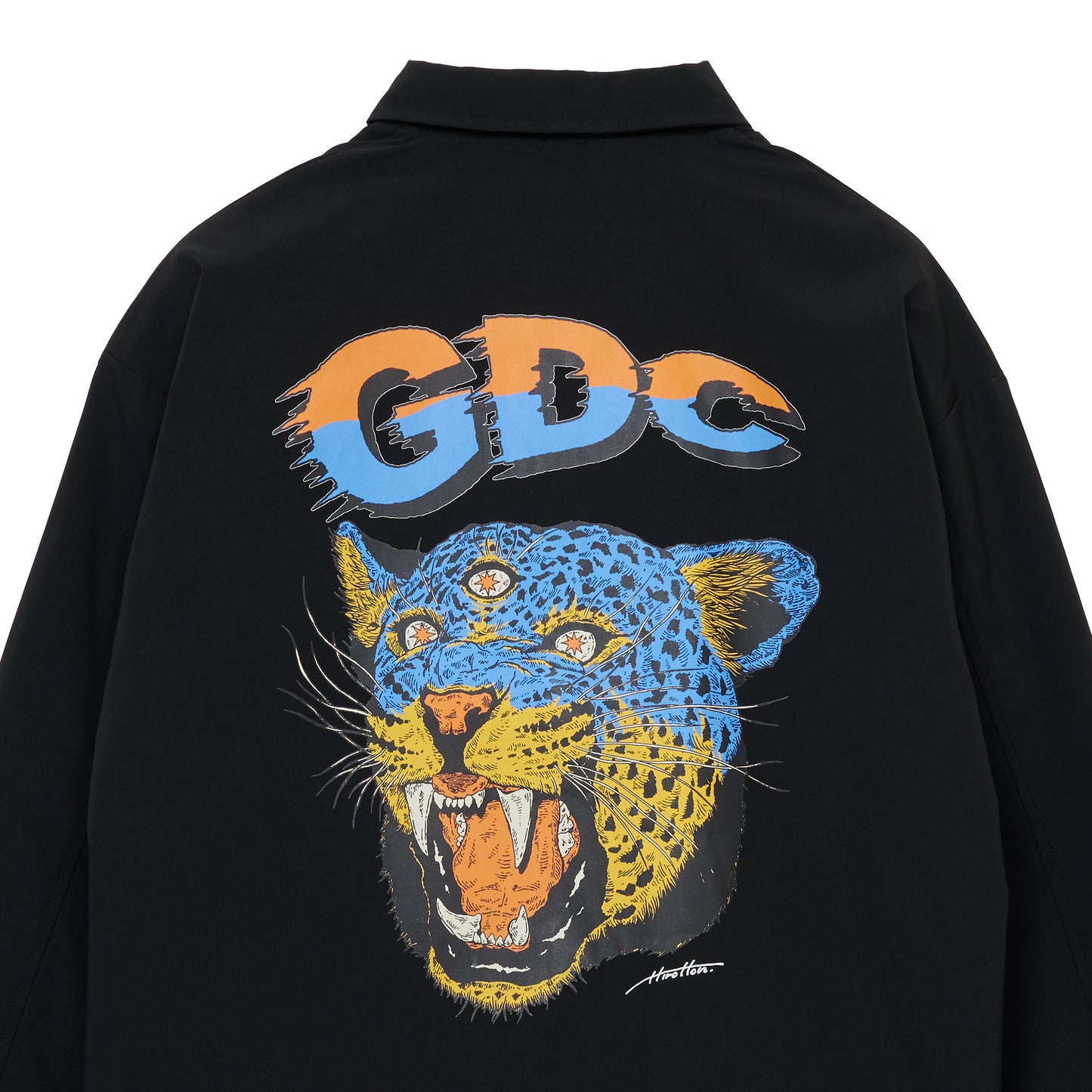 【HIROTTON×GDC collabo】leopard coach jacket