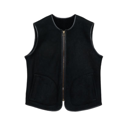 vegan mouton vest