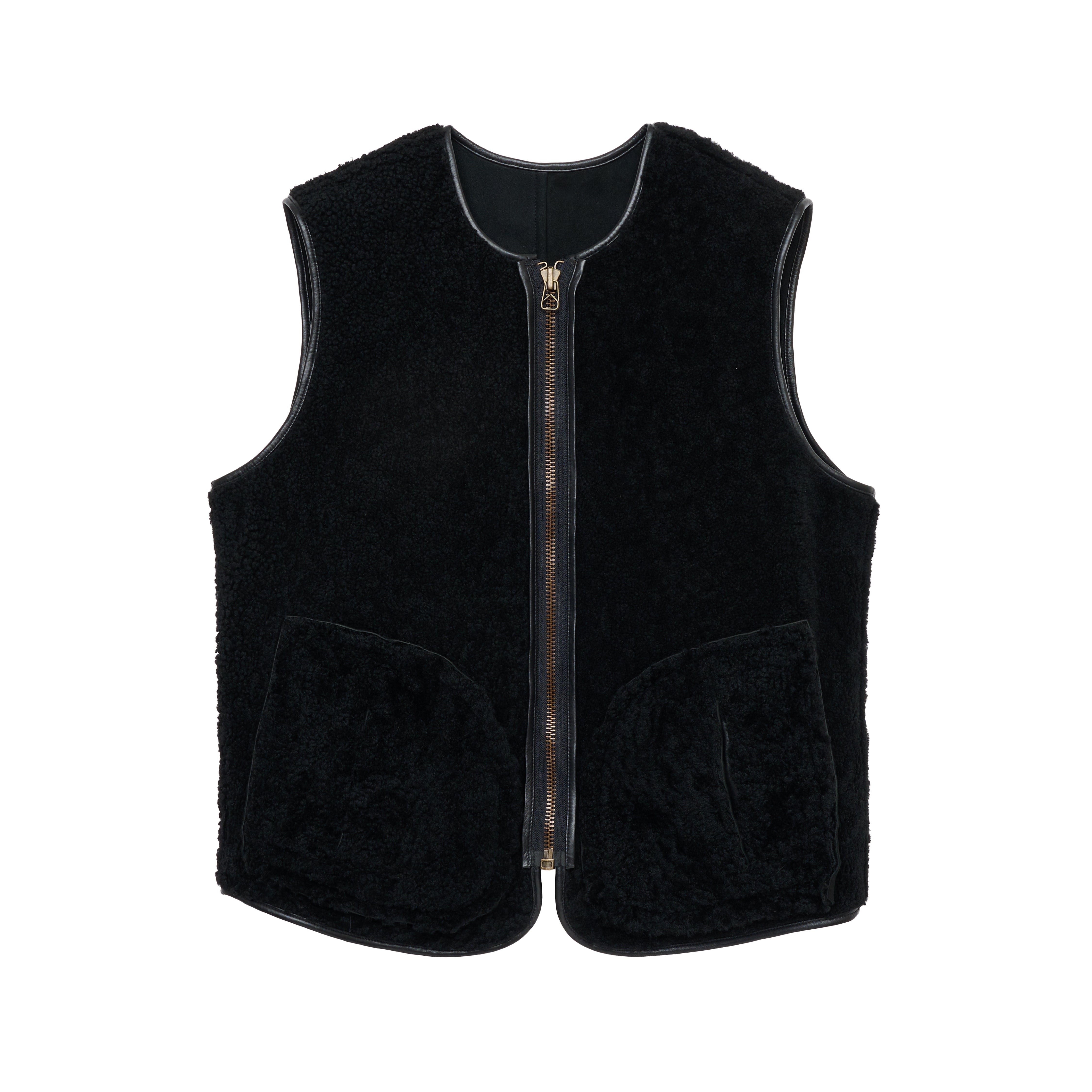 vegan mouton vest（発送予定：2026年3月中旬〜） – GDC