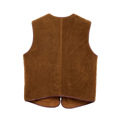 vegan mouton vest