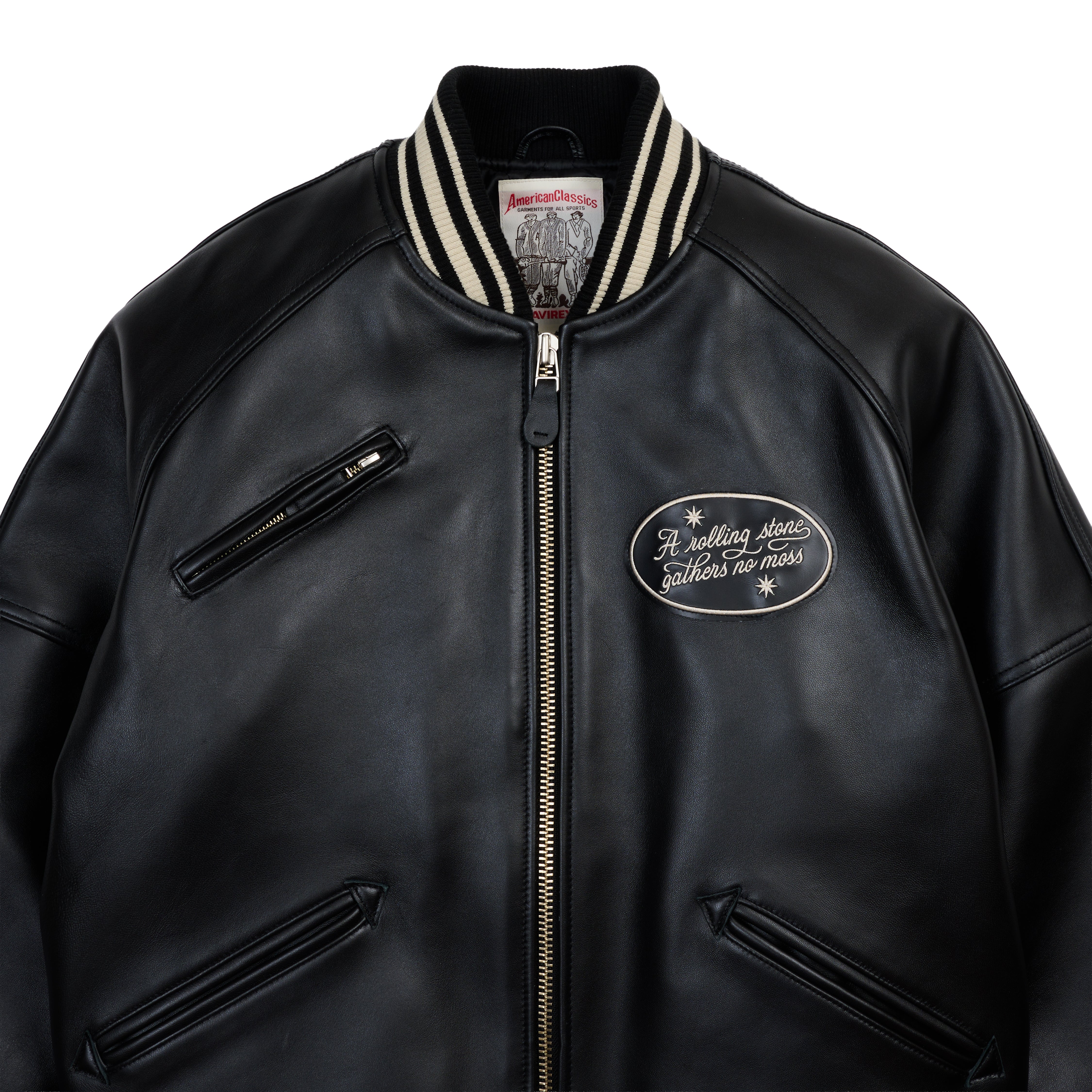 AVIREX×GDC collabo stadium jumper 黒 L 最安 AVIREX×GDC collabo stadium jumper 黒 L 最安 - メルカリ