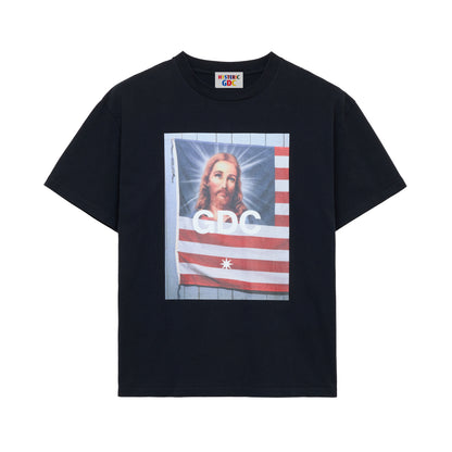 【HYSTERIC GLAMOUR X GDC collabo】】FLAG T SHIRT