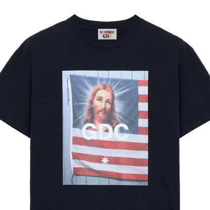 【HYSTERIC GLAMOUR X GDC collabo】】FLAG T SHIRT