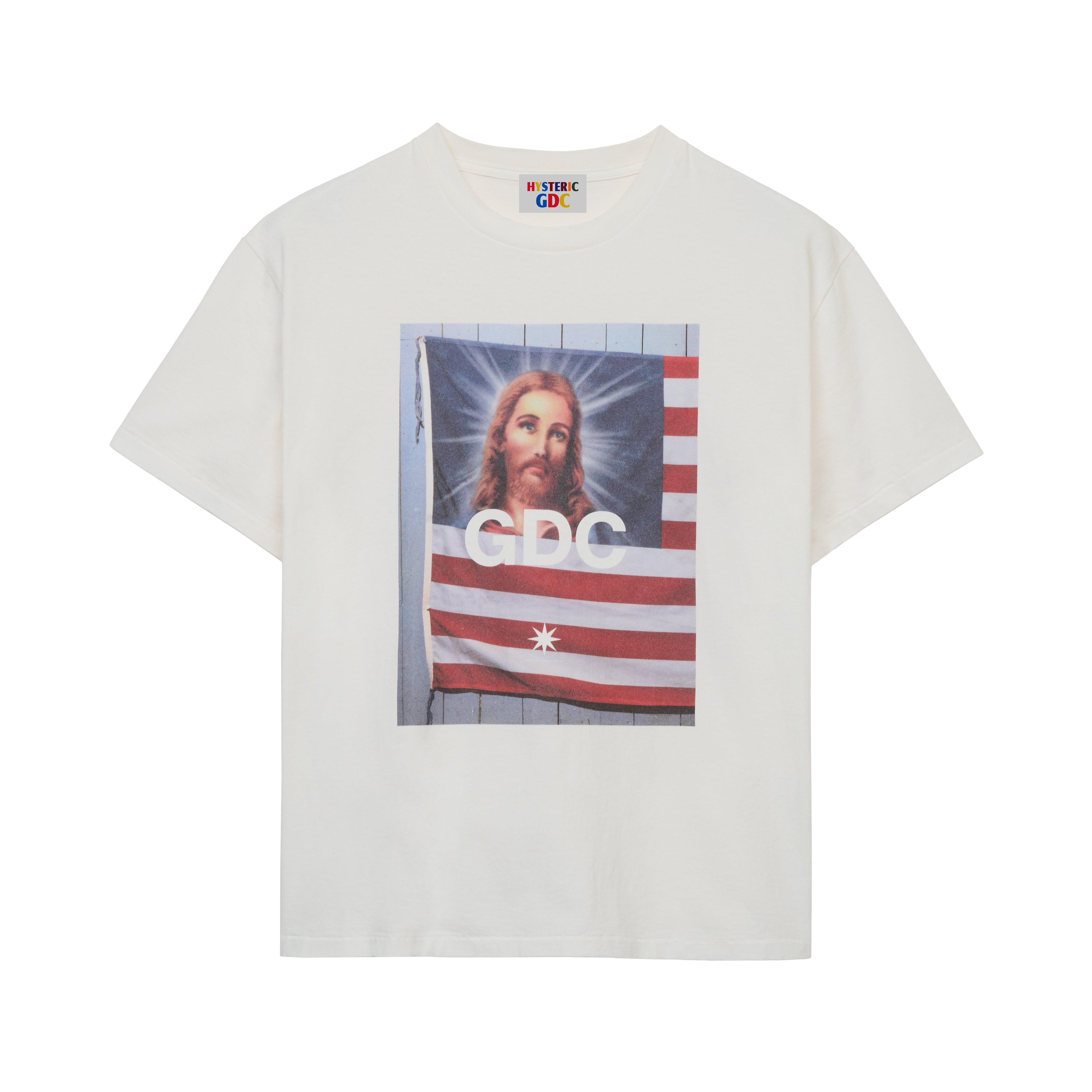 Hysteric Glamour 長袖Tシャツ アメリカ国旗デザイン HYSTERIC GLAMOUR X GDC collabo】】FLAG T SHIRT