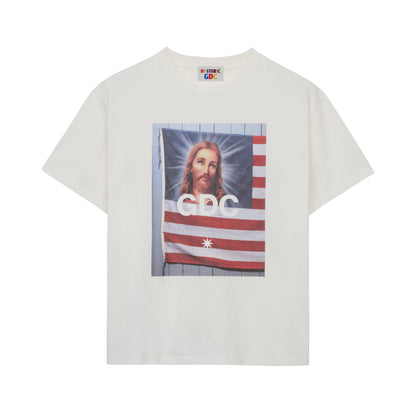 【HYSTERIC GLAMOUR X GDC collabo】】FLAG T SHIRT
