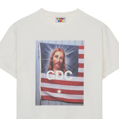 【HYSTERIC GLAMOUR X GDC collabo】】FLAG T SHIRT