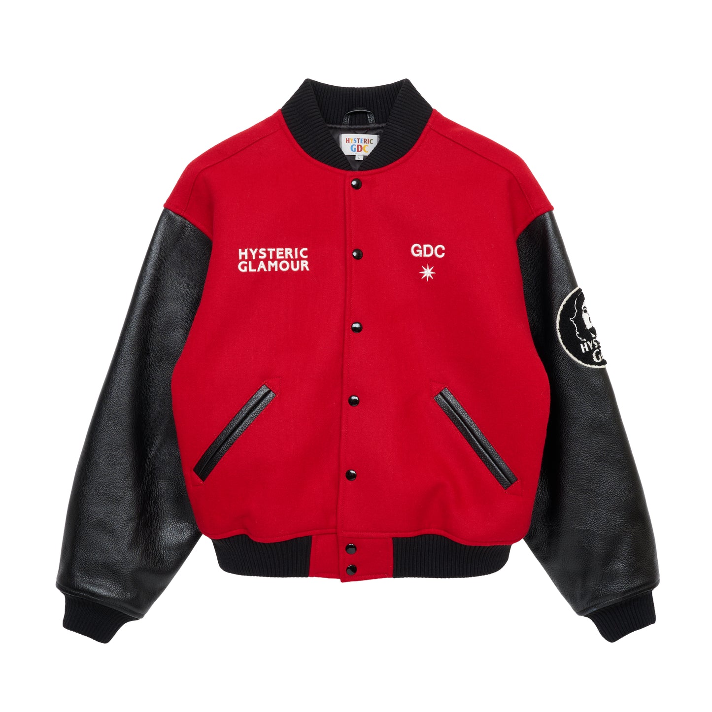 【HYSTERIC GLAMOUR X GDC collabo】stadium jumper
