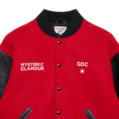 【HYSTERIC GLAMOUR X GDC collabo】stadium jumper