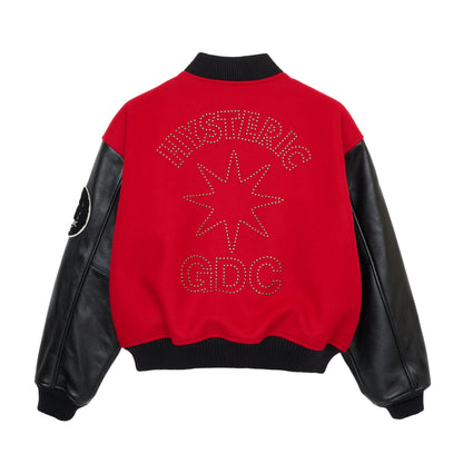 【HYSTERIC GLAMOUR X GDC collabo】stadium jumper