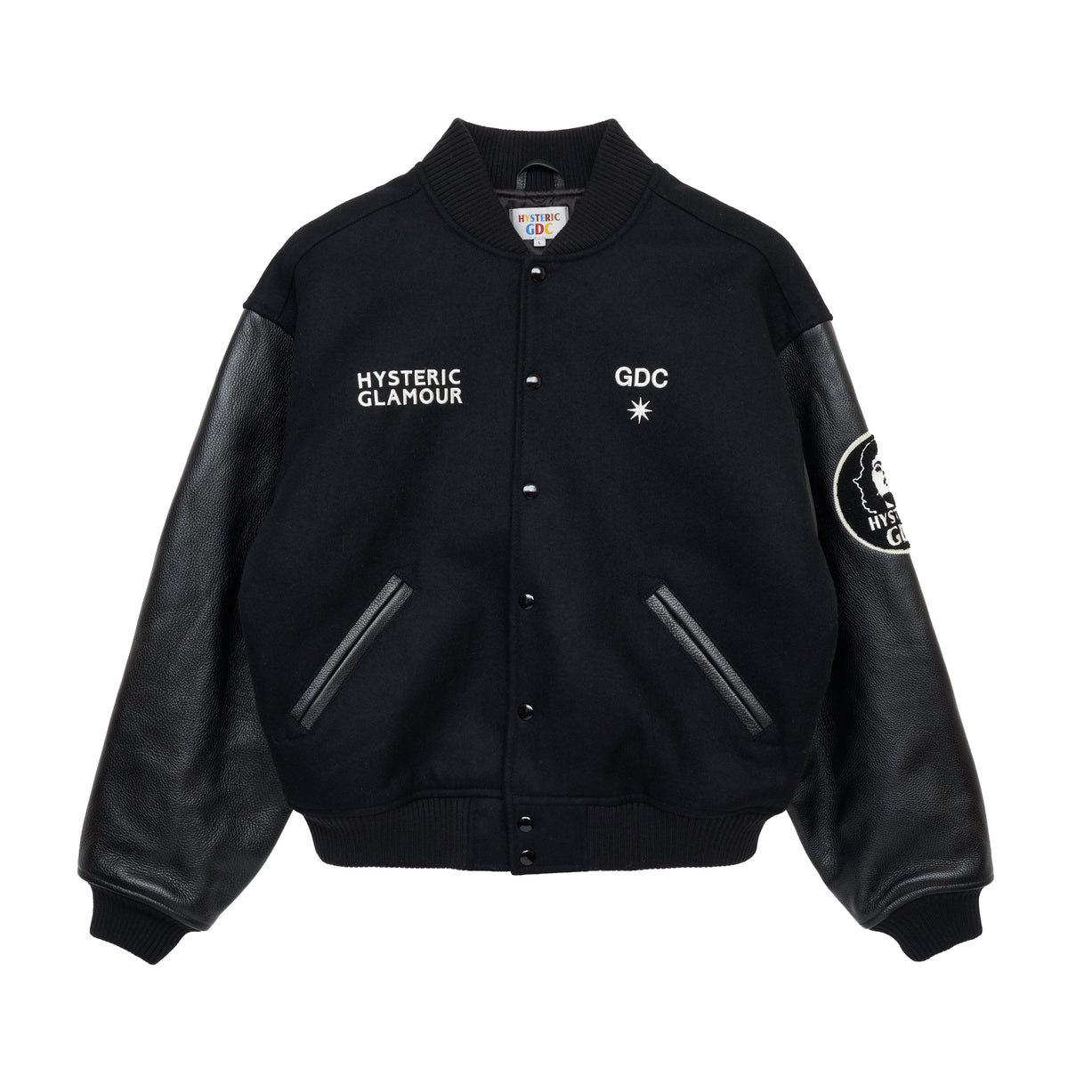 HYSTERIC GLAMOUR GDC スタジャン Mサイズ ブラック 楽天市場 