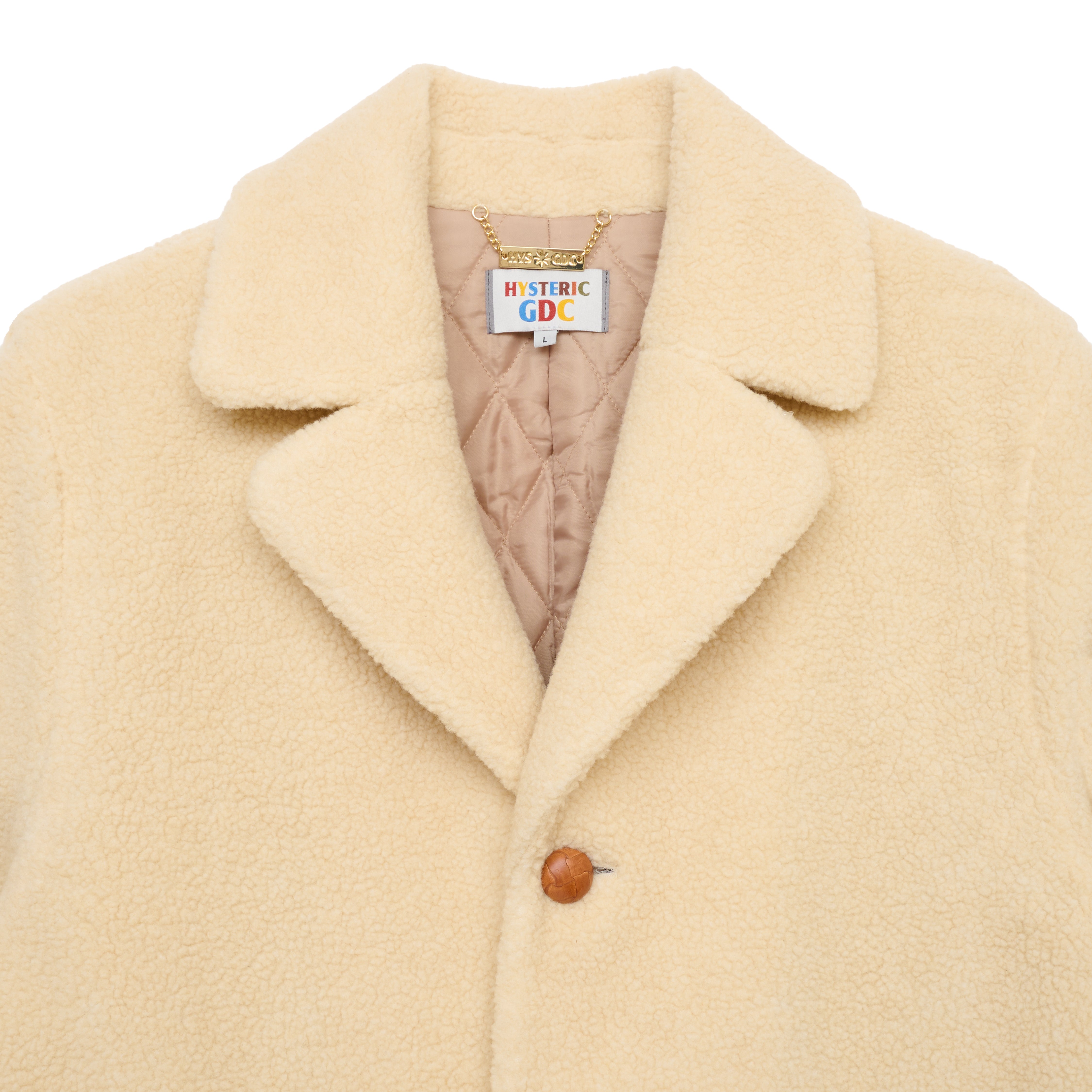 HYSTERIC GLAMOUR X GDC collaboration】 boa jacket