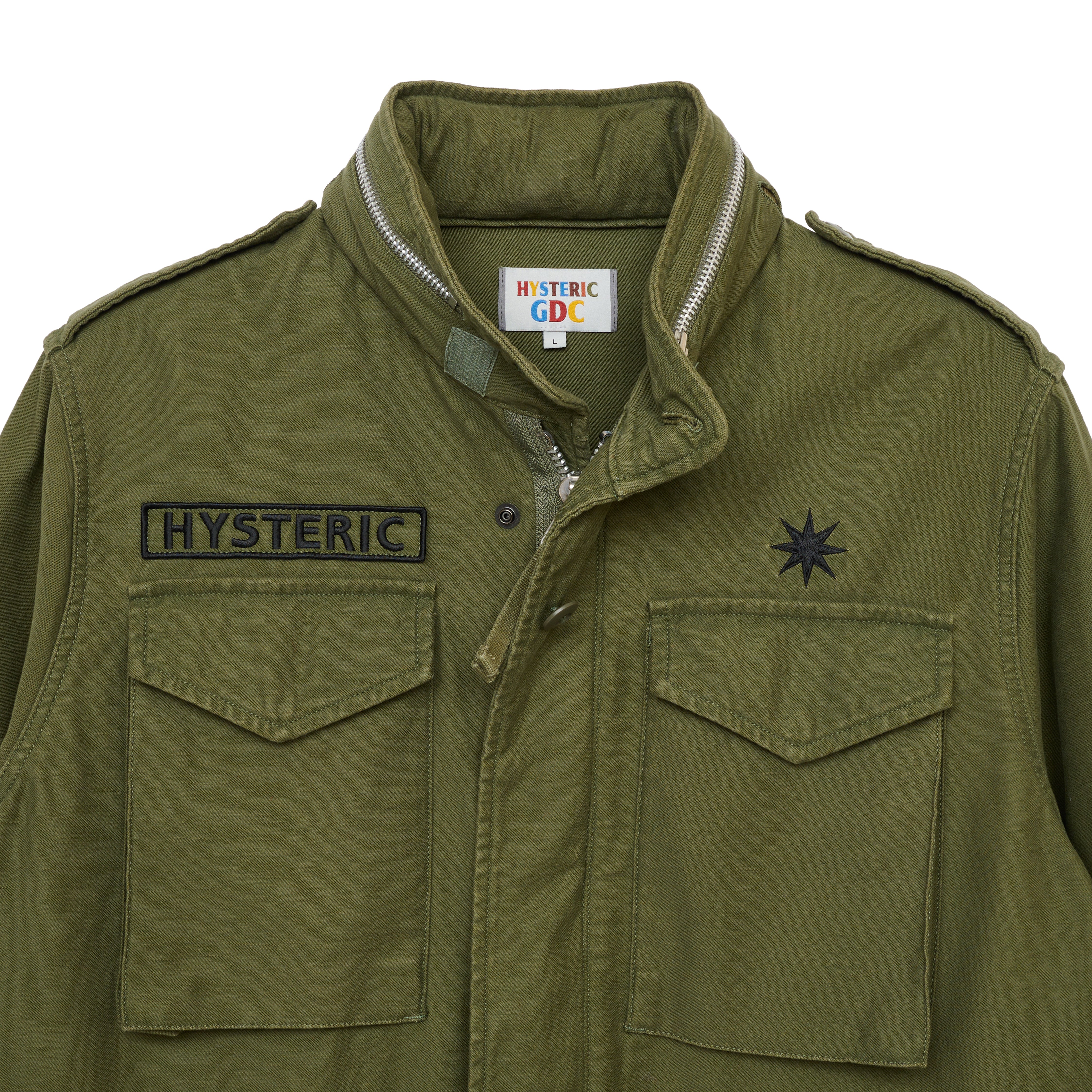 GDC HYSTERIC GLAMOUR Mサイズ HYSTERIC GLAMOUR X GDC collabo】 M-65