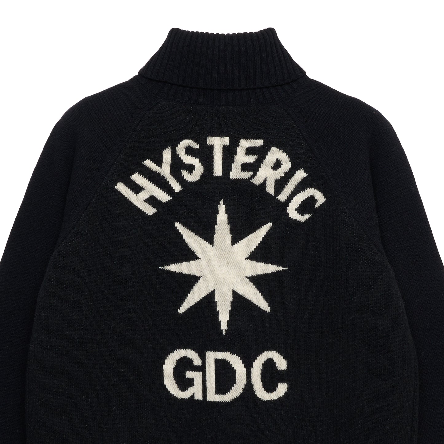 【HYSTERIC GLAMOUR X GDC collabo】turtleneck knit