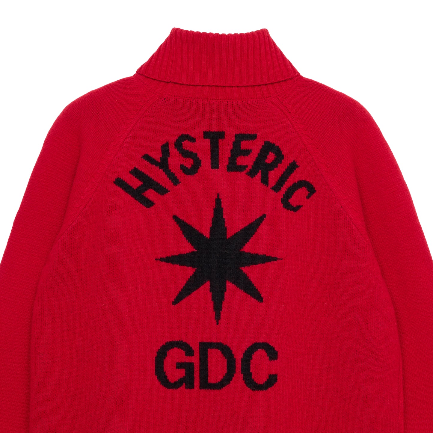 【HYSTERIC GLAMOUR X GDC collabo】turtleneck knit
