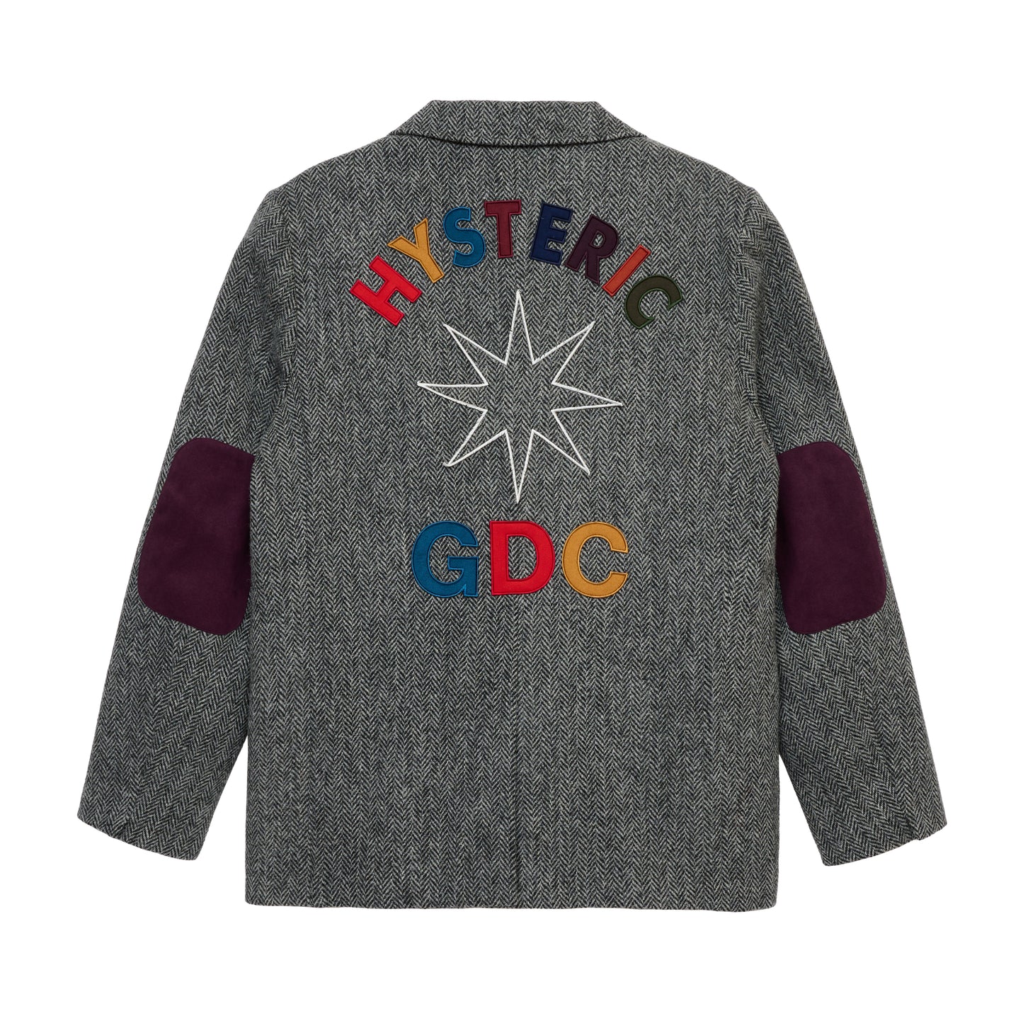 【HYSTERIC GLAMOUR X GDC collabo】tweed jacket（発送予定：2026年2月下旬〜）