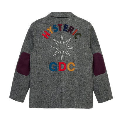 【HYSTERIC GLAMOUR X GDC collabo】tweed jacket（発送予定：2026年2月下旬〜）