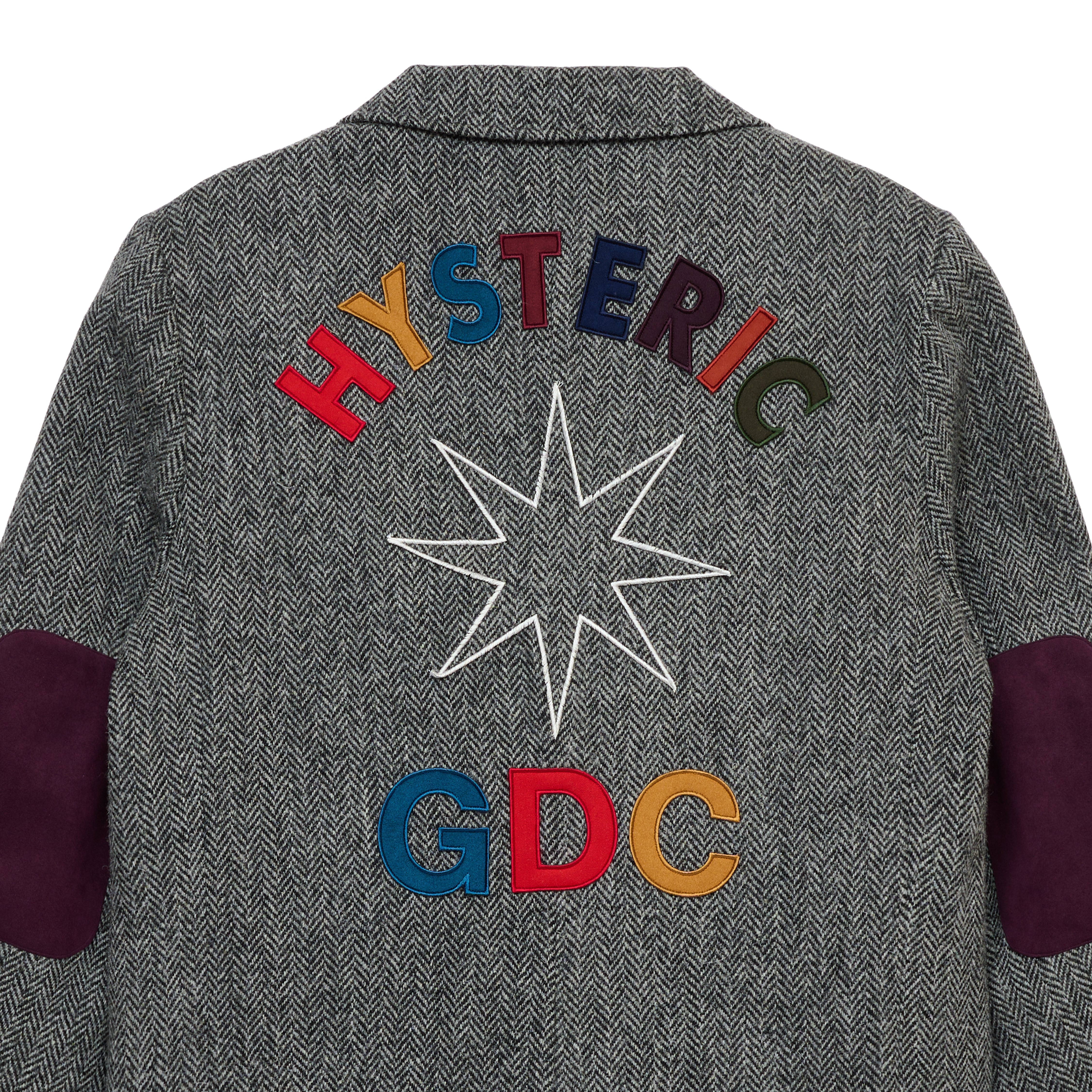 HYSTERIC GLAMOUR X GDC collabo】tweed jacket（発送予定：2026年2月